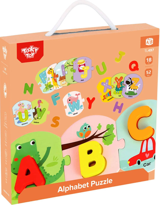 Puzzle grande abecedario Tooky Toy
